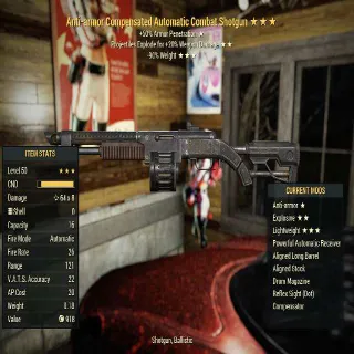 Combat Shotgun Anti-armor Explosive Lightweight