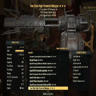 Two Shot Rapid Minigun