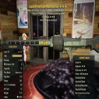 Prime Machine Gun Lucid Explosive Charisma