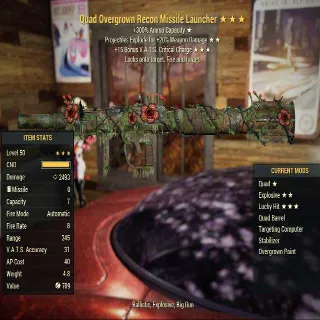 Missile Launcher Quad Explosive Lucky Hit