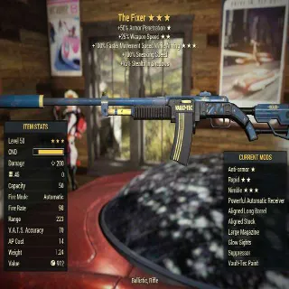 The Fixer Anti-armor Rapid Nimble Upgraded
