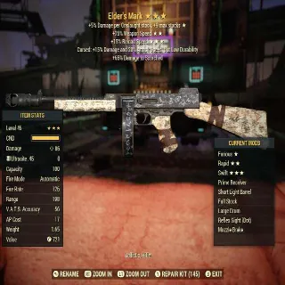 Fully Modded Elder's Mark