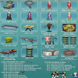 Invaders from Beyond Full Set Of Plans