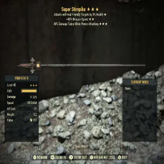 Super Stimpike New Weapon
