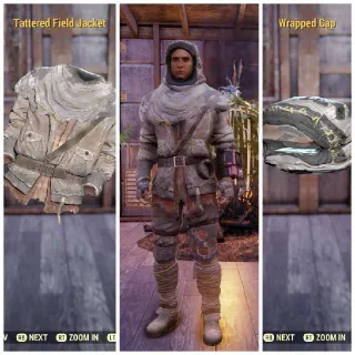 TFJ TATTERED FIELD JACKET