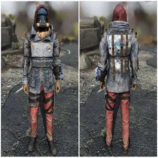 Blue Ridge Caravan Outfit + Gas Mask
