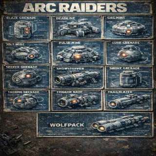 Bundle Blueprints Grenades And Mines