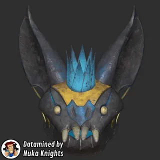 Fasnacht Glowing Scorchbeast Queen Mask