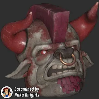 Fasnacht Glowing Minotaur Mask