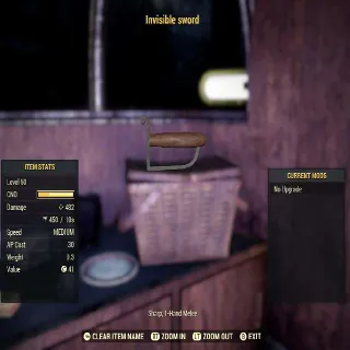 Invisible Sword Legacy Unrolled