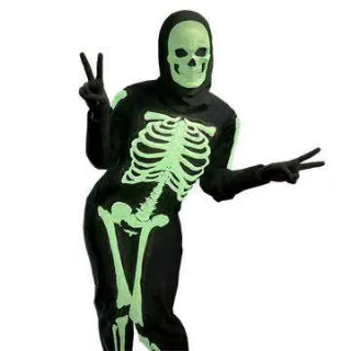 Glowing Skeleton Outfit + Mask Plans