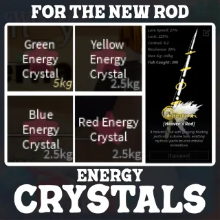 Heavens Rod - Energy Crystals Fisch