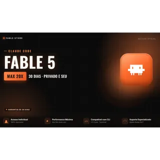 Claude Code MAX - 20X - 30D - Fable 5 - - Individual Acess