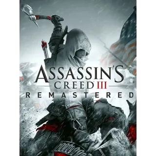 Assassin's Creed III Remastered PS4/PS5 PRIMARY