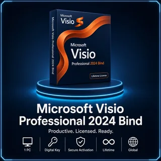 Microsoft Visio Professional 2024 Bind