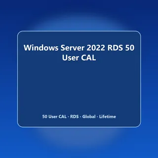 Windows Server 2022 RDS 50 User CAL