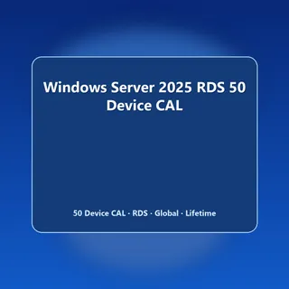 Windows Server 2025 RDS 50 Device CAL