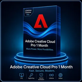 Adobe Creative Cloud Pro 1 Month
