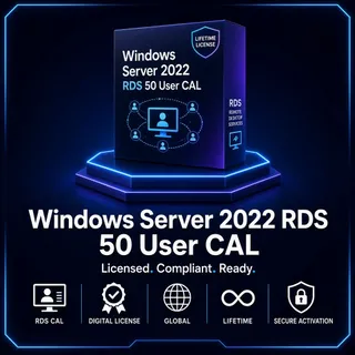 Windows Server 2022 RDS 50 User CAL