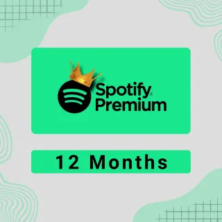 12-Month Spotify Premium Subscription Account