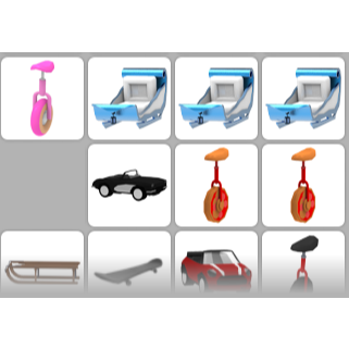 Bundle Adopt Me Vehicles Bundle In Game Items Gameflip - roblox adopt me donut cycle