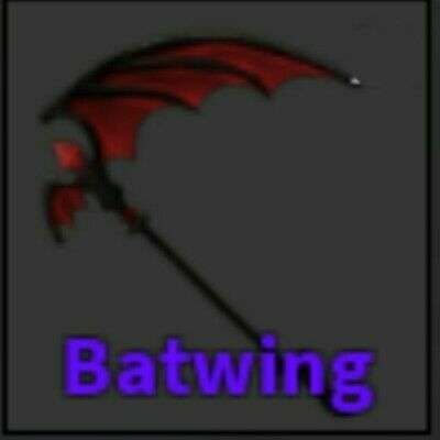 READ DESC!!* MURDER Mystery 2 (MM2), Batwing (Ancient)