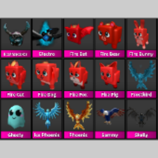 Pet  MM2 [ Chroma Fire Bear] - Game Items - Gameflip