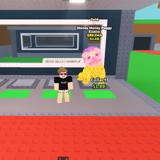 Money Money Puggy Gold Bubblegum 89.2M/S