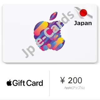 200 YEN iTunes ** JAPAN **