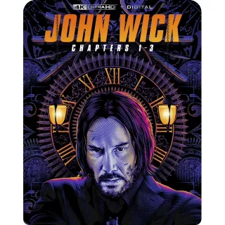 John Wick Chapters 1-3
