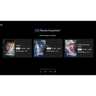 X-Men Trilogy (X-Men, X2: X-Men United, X-Men The Last Stand)