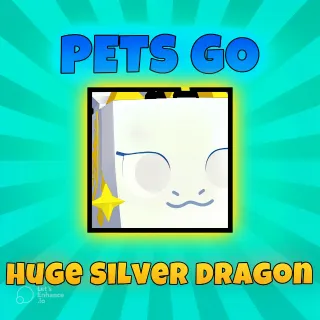 Huge Silver Dragon PETS GO! (limited)