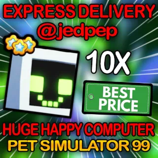 huge happy computer (x10)