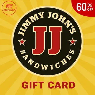$50.00 USD JIMMY JOHNS (2X25)