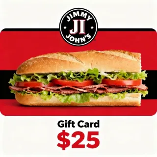 $25.00 USD Jimmy John's (1X25)