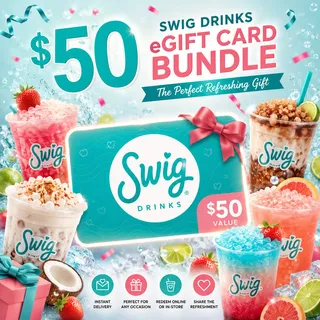 $50.00 Swig Drinks eGift Card Bundle