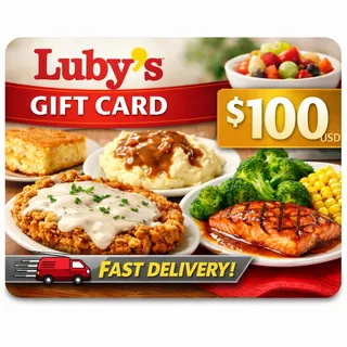 $100.00 USD LUBYS GIFT CARD