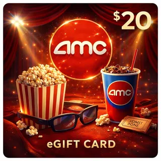 $20.00 AMC Theaters eGift Card