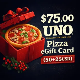 $75.00 Uno Pizza 