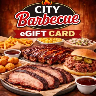$50 USD City Barbecue Gift Card 