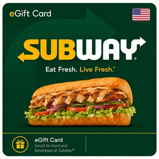 $130.00 Subway eGift Card