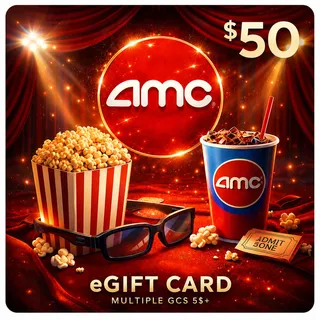 $50.00 AMC Gift Cards Bundle
