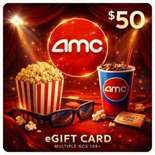 $50.00 AMC Gift Cards Bundle