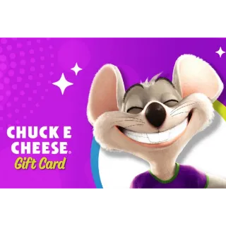 $54,99 Chuck E. Cheese Gift Card