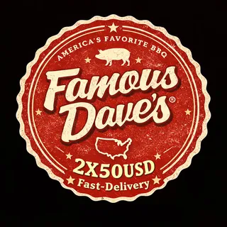 $100.00 Famous Dave’s Gift Card (2x$50)