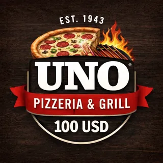 $100.00 Uno Pizza Gift Card (2x$50)