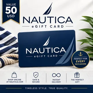 $50.00 USD Fast Delivery - Nautica Gift Card