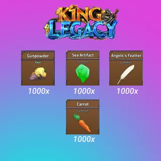 King legacy bundle material 