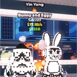 yin Yang bunny and eggy