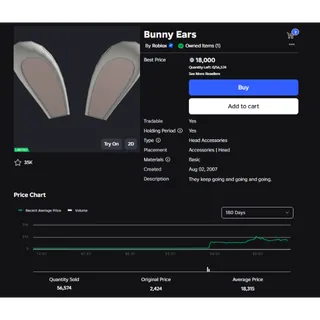 4 character account (bunny ears limited and 8 bit tabby cat)